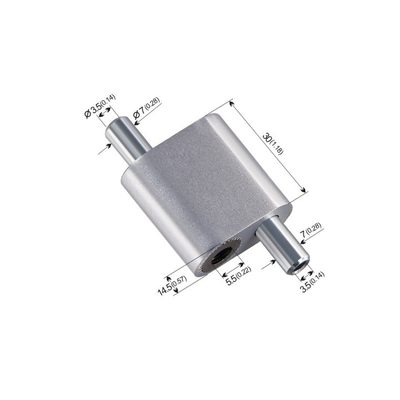 دستگیره کابل بزرگ آلومینیومی Loop Maker دو طرفه برای طناب سیمی 2.0 میلی متری