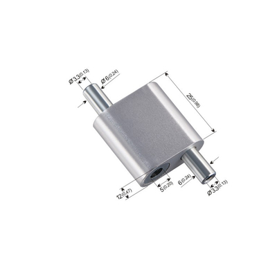 دستگیره کابل بزرگ آلومینیومی Loop Maker دو طرفه برای طناب سیمی 2.0 میلی متری