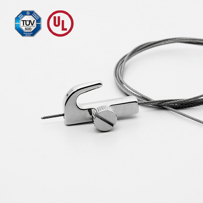 گیرنده کابل قابل تنظیم با کیت آویزان کردن قلاب برای سیستم تعلیق بار ایمن 15 کیلوگرم کیت تعلیق