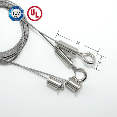 سیستم تعلیق با کیفیت بالا برای چراغ LED آویز سقف