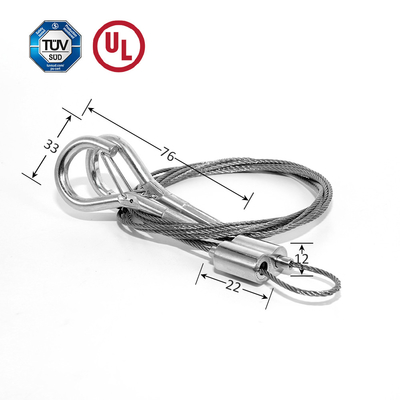 کابل ایمنی High Bay Light Hanging Suspension Kit از سیستم های آویزان